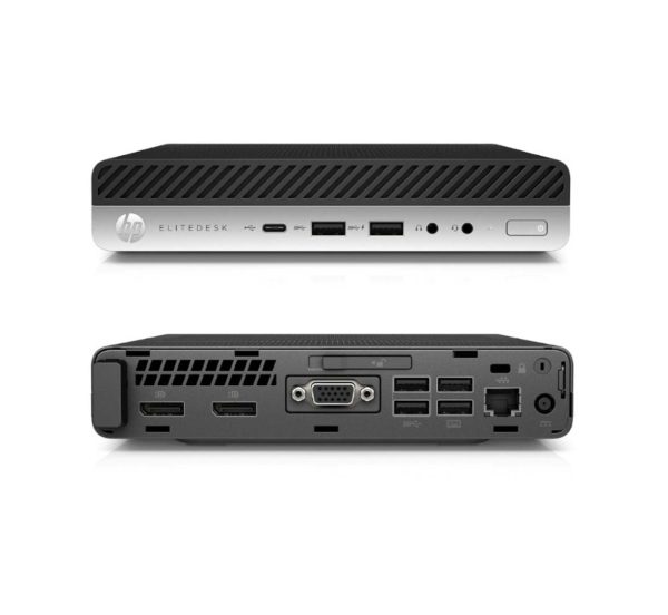 HP EliteDesk 800 G3, Core i5 7th Gen, 8GB RAM, 256GB SSD, Desktop Mini Pc