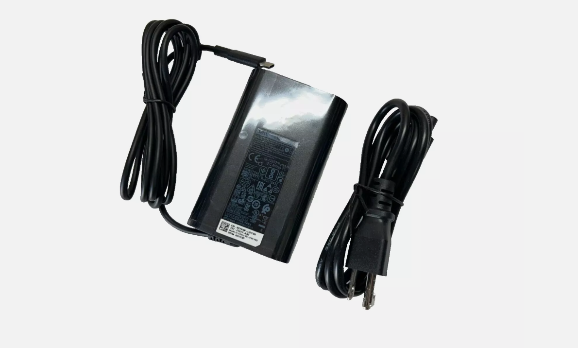 Dell XPS 15 9500 9700 9575 Laptop Adapter Type-C 65W Charger - Image 2