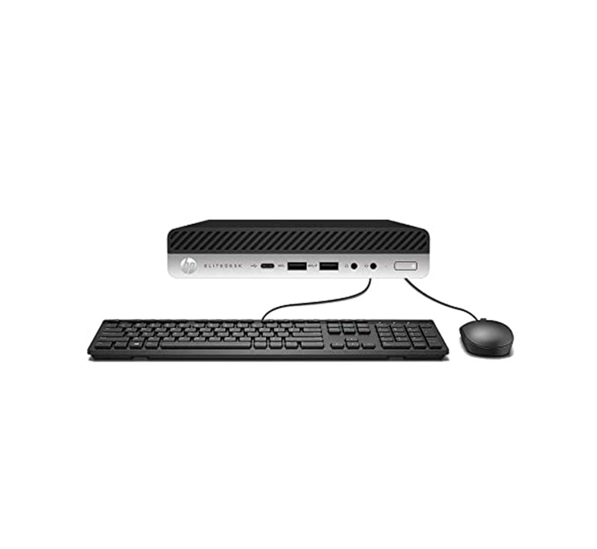 HP EliteDesk 800 G3 Core i5 7th Gen 8GB RAM 256GB SSD Desktop Mini Pc - Image 2