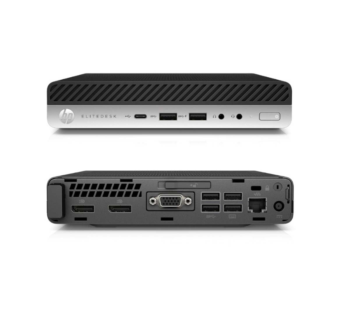 HP EliteDesk 800 G3 Core i5 7th Gen 8GB RAM 256GB SSD Desktop Mini Pc