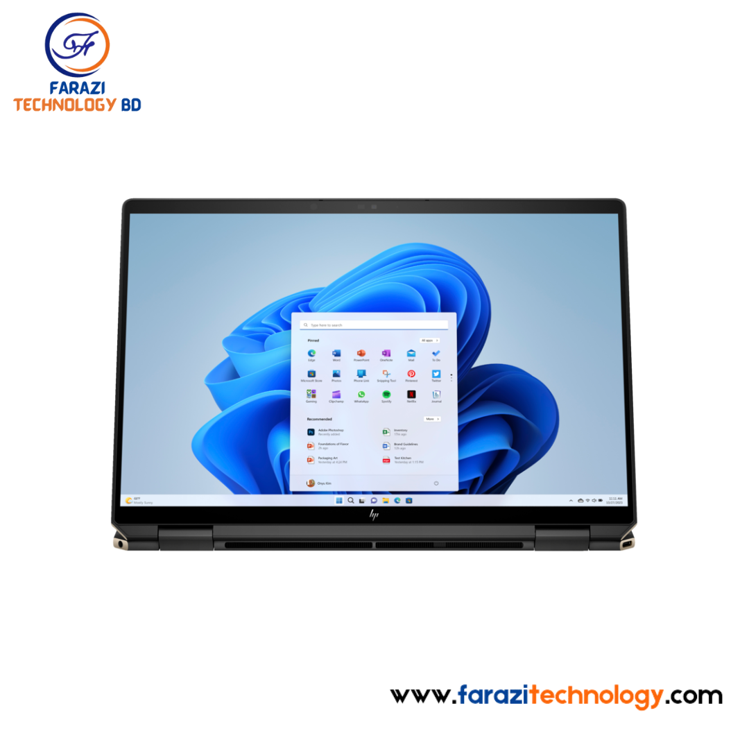 HP Spectre x360 14-eu0036nia Intel® Core™ Ultra 7 155H Series 1 (2024) – 16GB ON-BOARD LPDDR5X RAM / 1TB SSD | 14″ Diagonal 2.8K UWVA OLED Display | Intel® Arc™ Graphics | Windows 11 | High-End Laptop (Nightfall Black) - Image 2