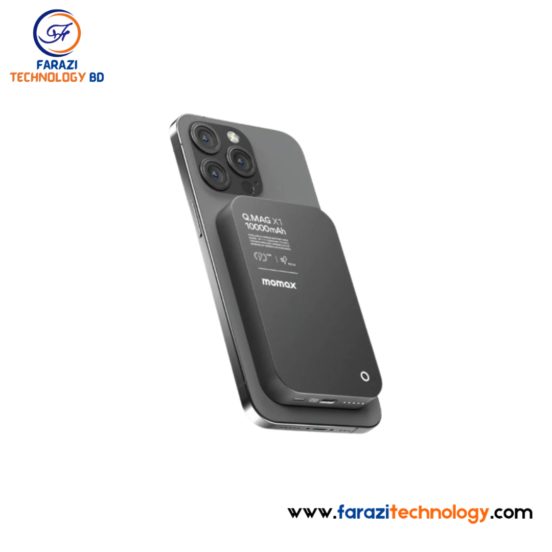 Momax Q.Mag X1 Magnetic Wireless Power Bank - 10000mAh - Image 2