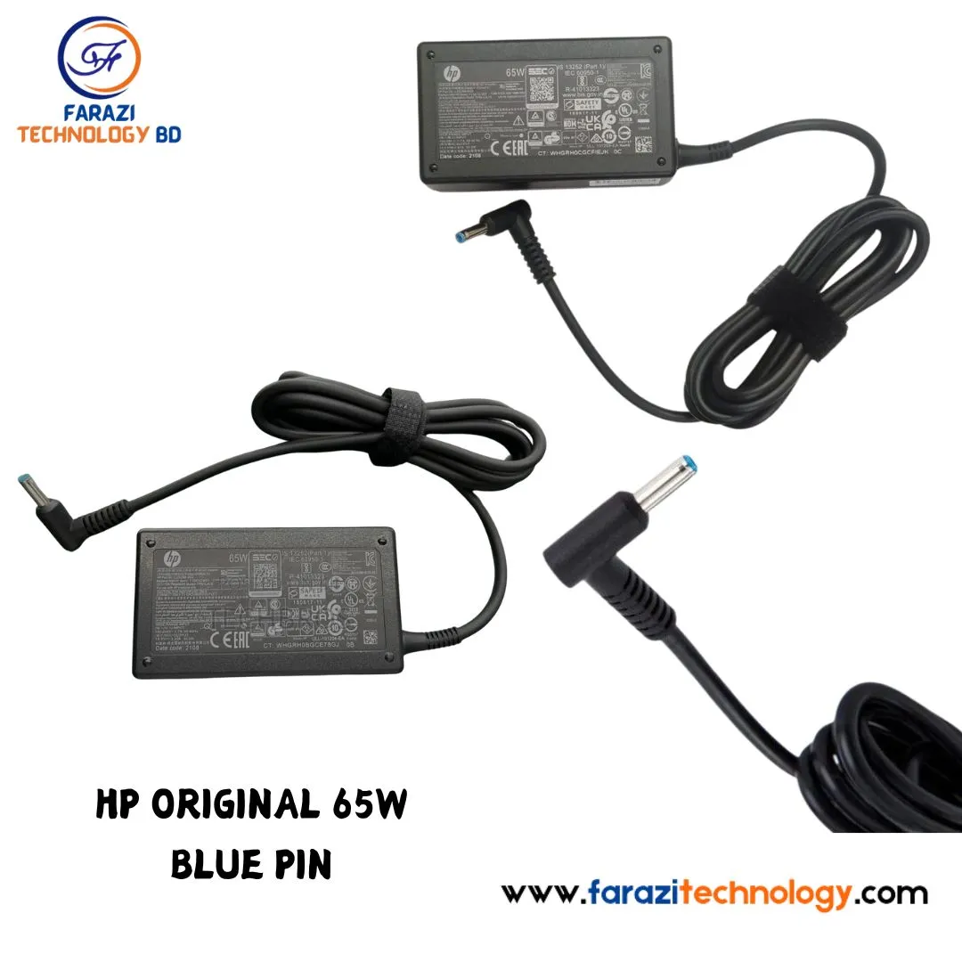 HP Blue Pin 65W Adapter